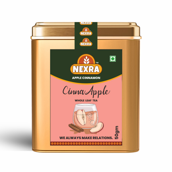 CINNA APPLE TEA (Apple Cinnamon) Tin 50 gm
