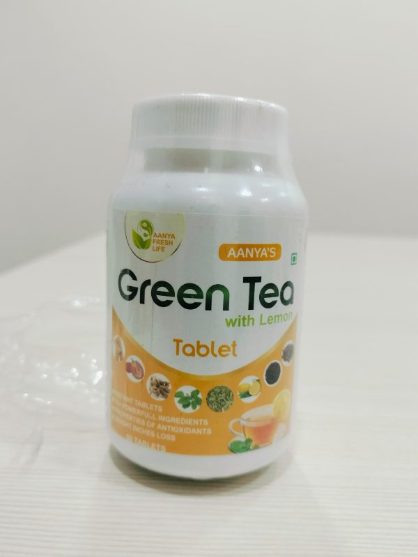 Green Tea with Lemon Tablet 500 mg