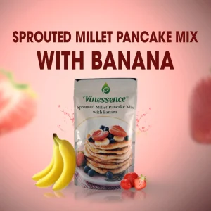 Sprouted Millet Pancake Mix with Banana (1750g)