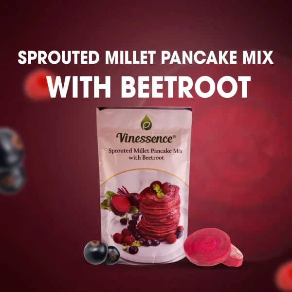 Sprouted Millet Pancake mix with Beetroot (150 g)